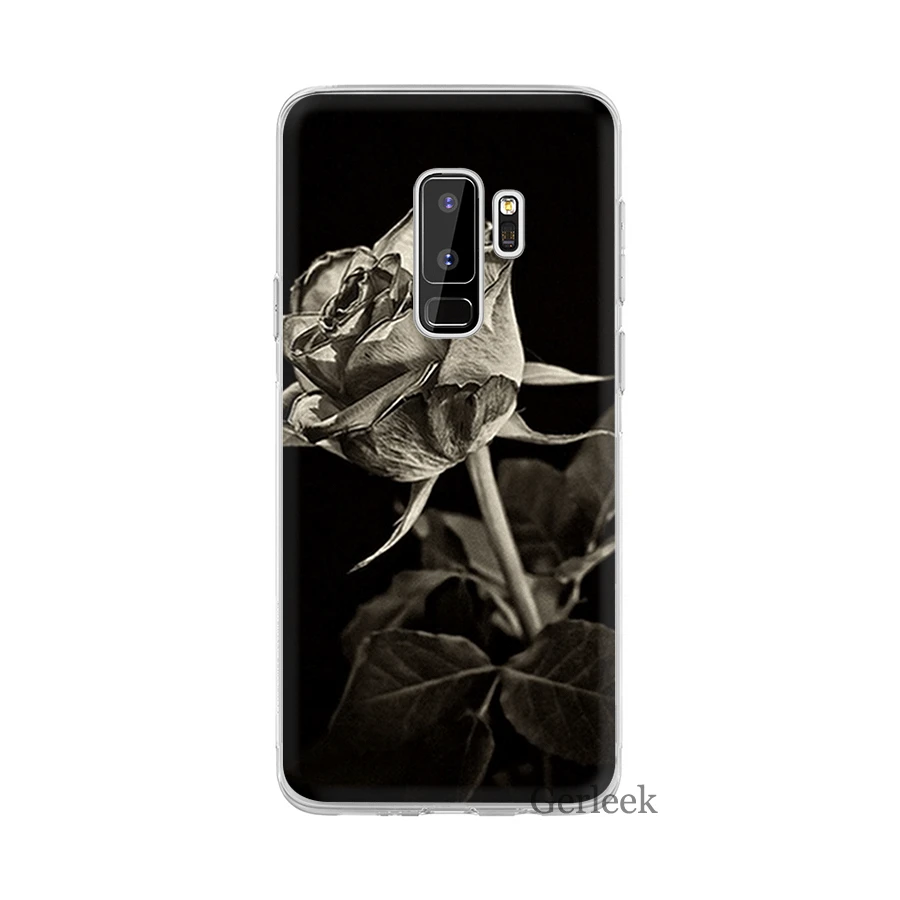 Чехол для телефона Desxz Dark Style Samsung Galaxy S3 S4 S5 S6 S7 Edge S8 S9 S10 S10e Plus Note 8 9 | Мобильные