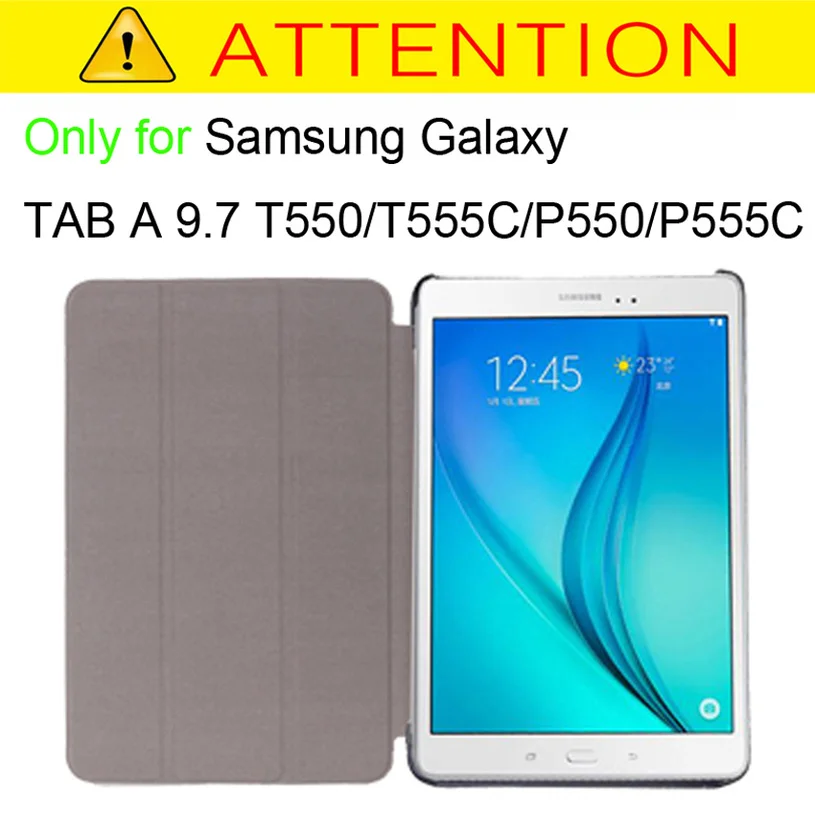 Тонкий чехол для samsung Galaxy Tab A 9,7 SM-T550 SM-T555 SM-P550 SM-P555 9," планшетный Стенд кожаный чехол для samsung Galaxy Tab A 9,7 чехол