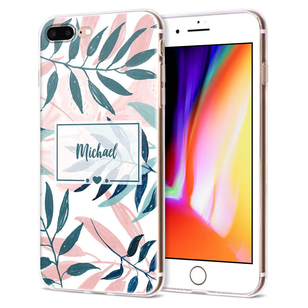 Чехол на заказ для iPhone 5, 5S, 6, 6 S, 7, 8 Plus, X из мягкого ТПУ для samsung S7, S8, S9, huawei, P9, P10, P20 Lite