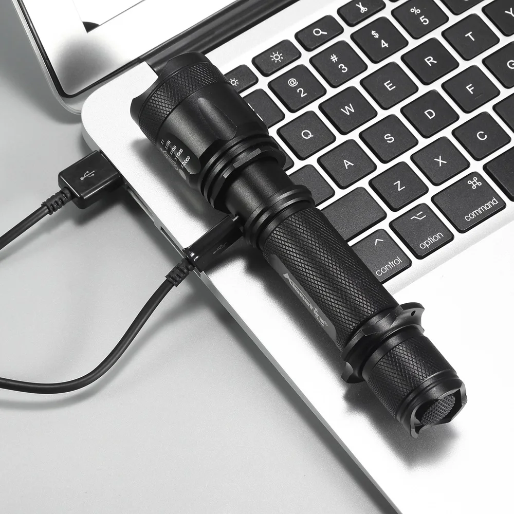 AloneFire TK200 CREE XML L2 светодиодный светильник-вспышка МОЩНЫЙ СВЕТИЛЬНИК-Вспышка водонепроницаемый тактический военный 18650 перезаряжаемый фонарь