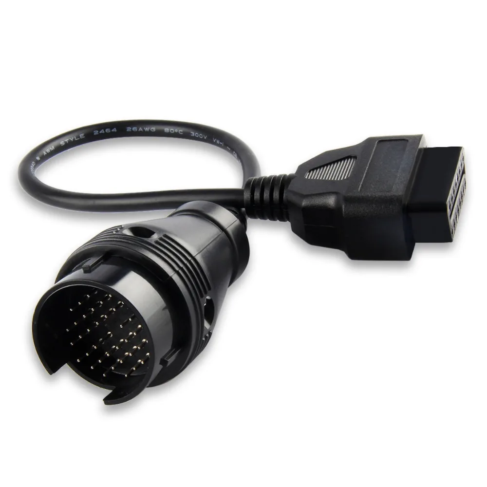 Высокое Качество MB 38 Pin к 16 OBD2 Диагностический кабель для Mercedes pin OBD 38pin разъем OBDII