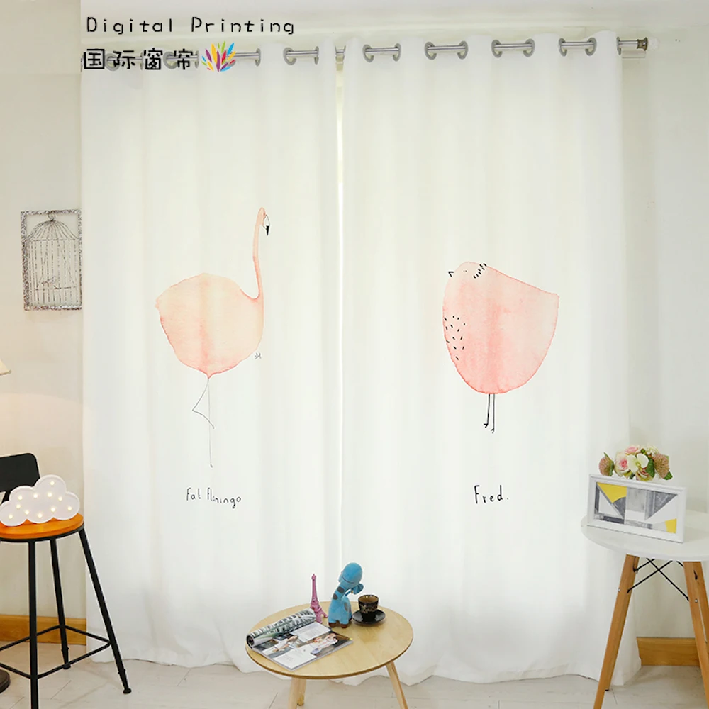 Custom Made 2x Grommet Window Draperies Window Curtain Nursery Kids Children Room Window Dressing 200cm x 260cm Flamingo White
Custom Made 2x Grommet Window Draperies Window Curtain Nursery Kids Children Room Window Dressing 200cm x 260cm Flamingo White
