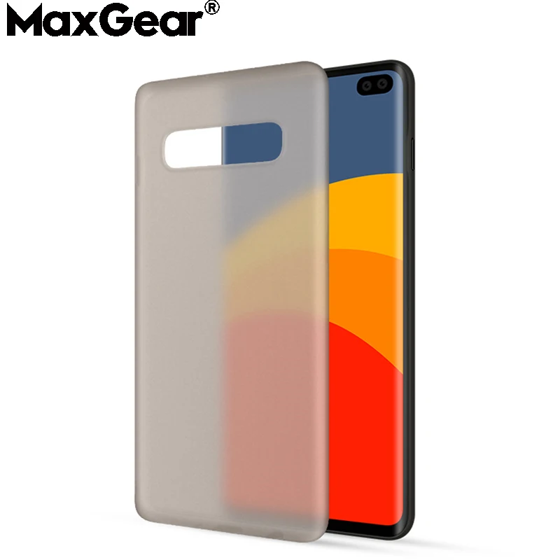 Роскошные Ультра Тонкие Матовые чехлы для телефонов SamSung Galaxy S8 S9 S10 Plus Lite S10E Note 8 9, жесткие матовые Матовые чехлы для задней панели