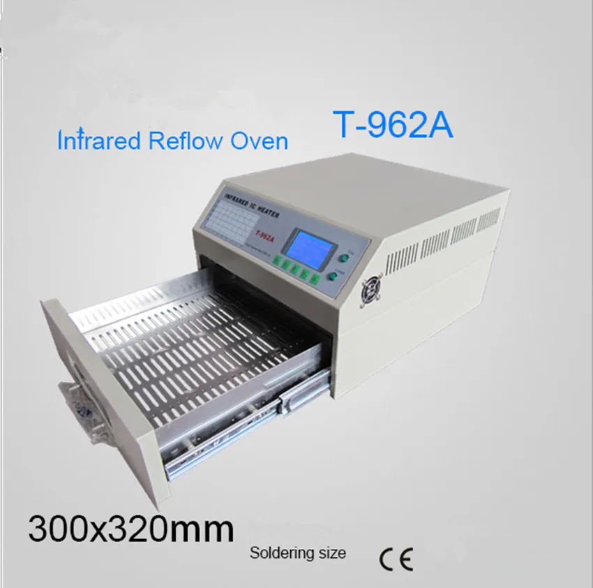 Puhui T962A DGC Инфракрасная печь для оплавления паяльная IC НАГРЕВАТЕЛЬ станция