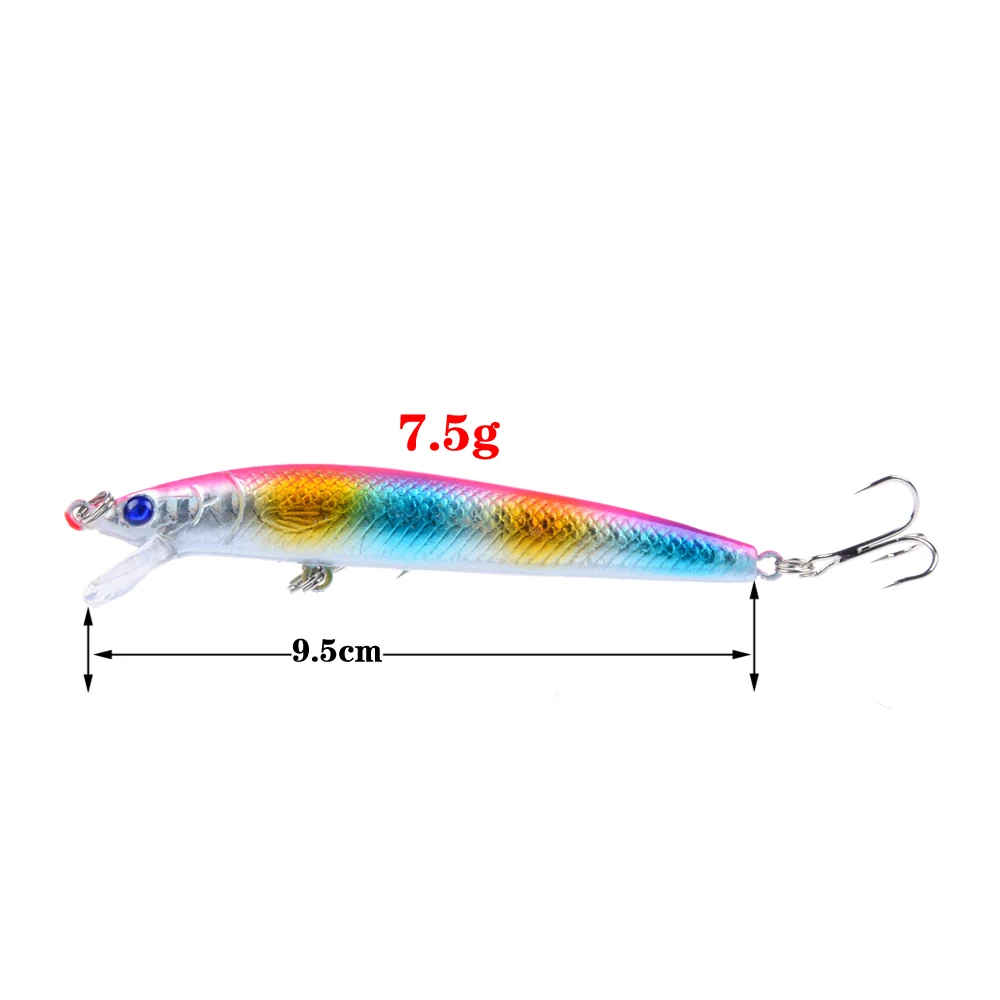 Hot Sale 5pcs/lot Hard Baits Artificial High Quality Mixed Models Fishing Luers Lifelike Crankbait Jerkbait Fake Bait Z-T188 | Спорт и