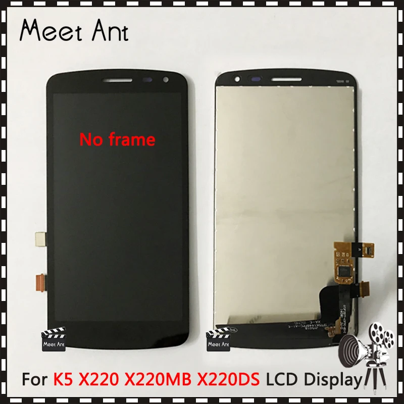 ЖК-экран с дигитайзером сенсорного экрана для LG K серии K5 X220 X220MB X220DS 10 шт./лот |