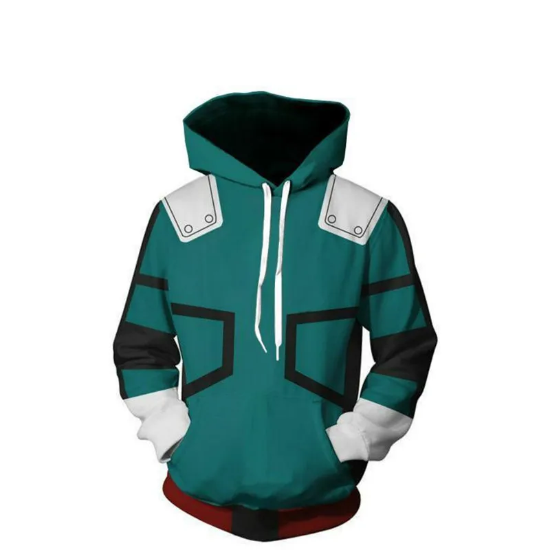 Костюмы для косплея My Hero Academy Boku Izuku Midoriya куртка с капюшоном и в стиле аниме