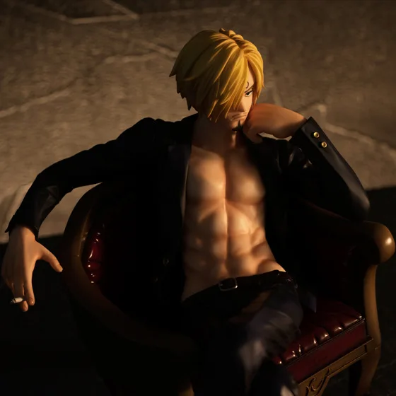 Экшн фигурка sanji из ПВХ Аниме One Piece 16 см Коллекционная модель игрушки для