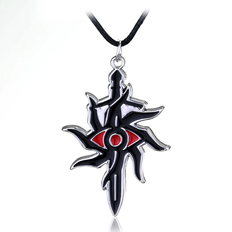 

Game Dragon Age 3 Inquisition Necklace Punk Black Sword Evil Eye Pendant Necklace For Women Men Fashion Jewelry Accessories