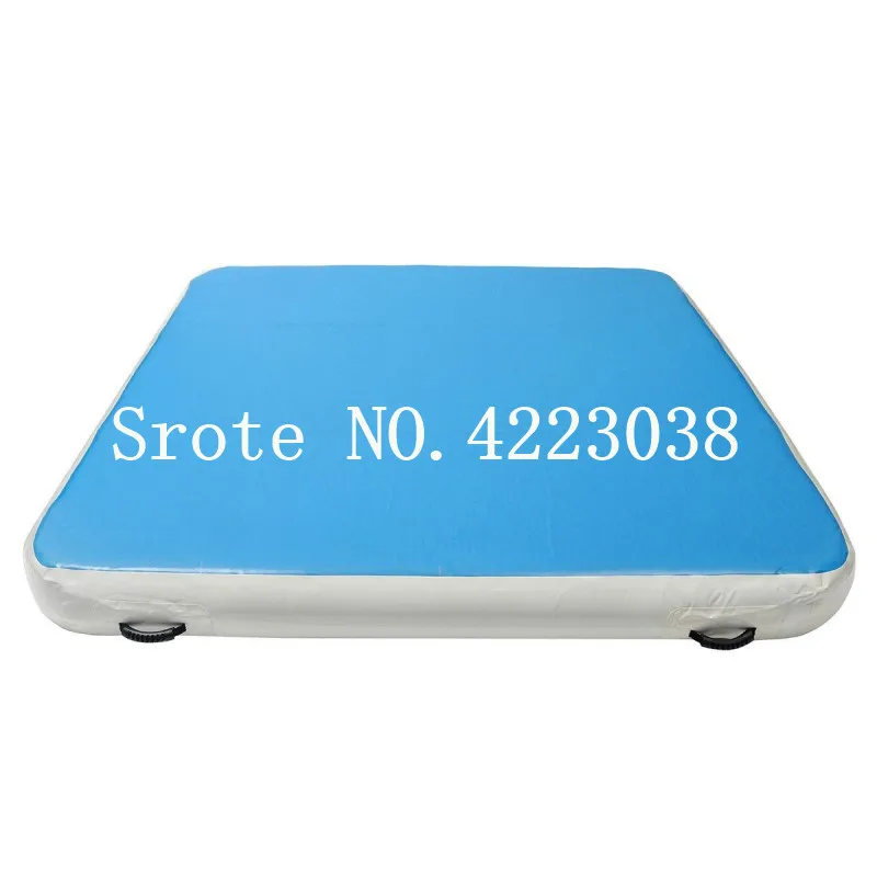 Купить Бесплатная доставка, надувная воздушная дорожка от двери до двери 4 м X 4 м X 0,2 м, гимнастический воздушный трек, коврик для акробатики, гимнас...