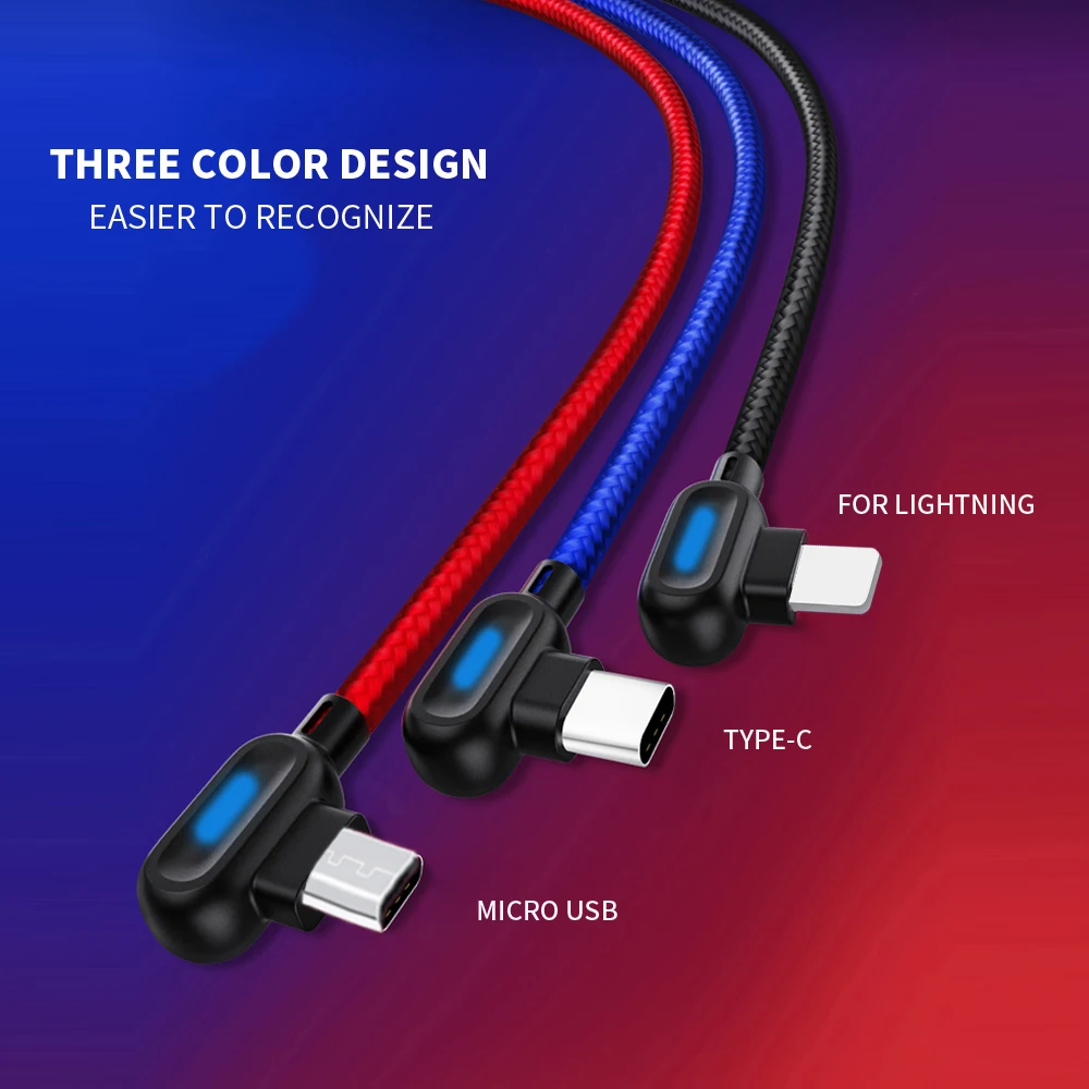 VOXLINK USB кабель 3 в 1 для iPhone XS Max XR X 8 7 зарядное устройство Micro Android TypeC samsung S9 S8