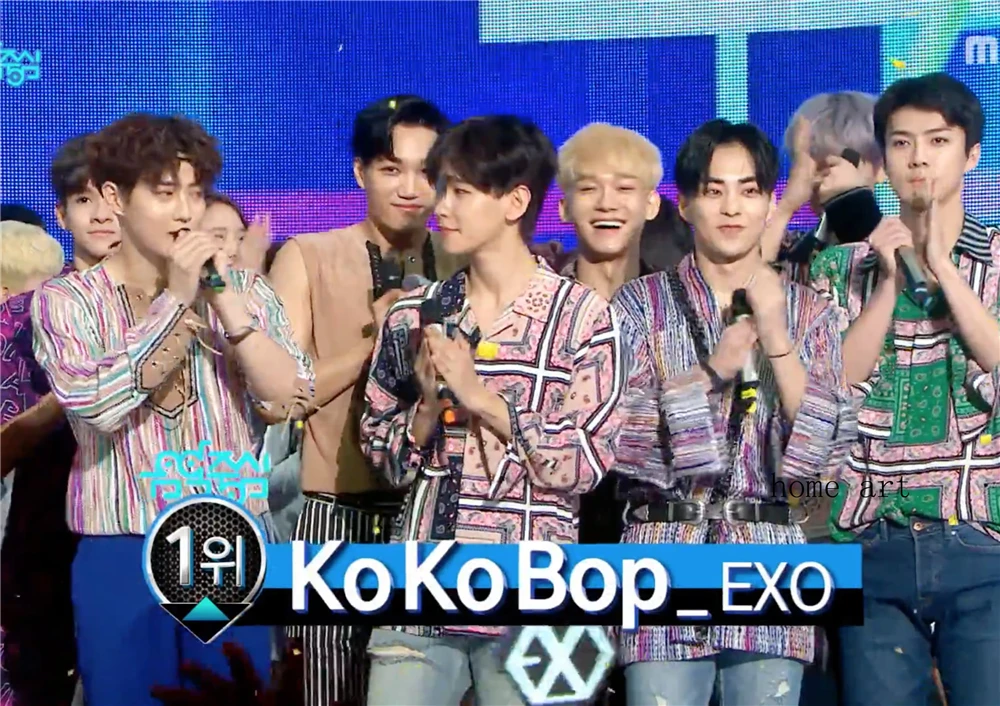 EXO K-pop плакаты настенные наклейки для украшения дома высокое разрешение бар Гостиная Спальня украшение - Цвет: Шоколад