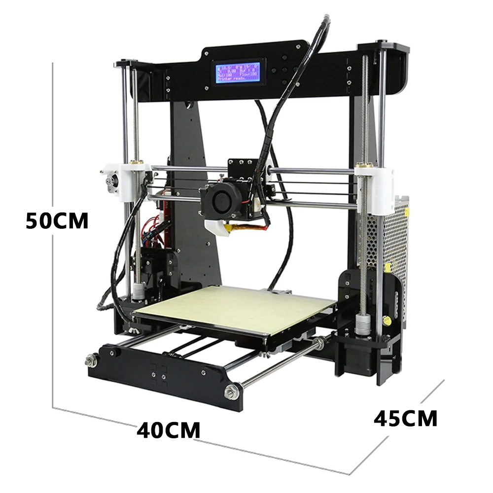 Anet A8 3d принтер высокой точности Prusa i3 FDM Набор diy с нитью Ручка дешевые настольные