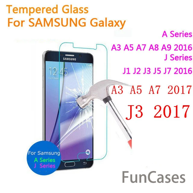 Экран протектор Закаленное Стекло для samsung Galaxy S3 S5 S4 S6 Note3 4 5 A8 + 2018 A530 A730 A3 A5 A7 2017 J1 J2