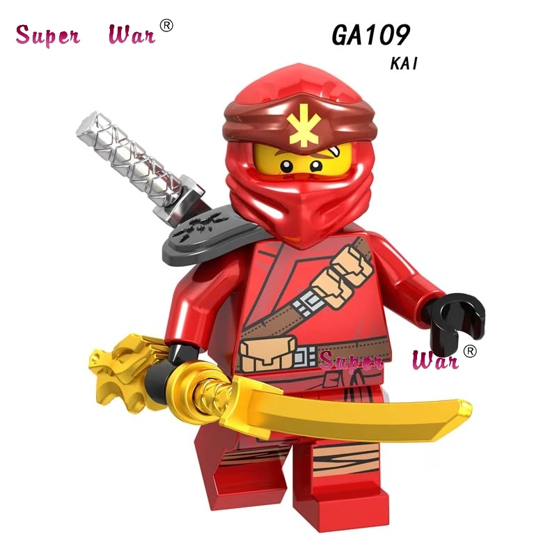 GA109 Одна модель строительных блоков Char Snake Archer Акита меч Vex Ice Emperor игрушки для детей - Цвет: GA109