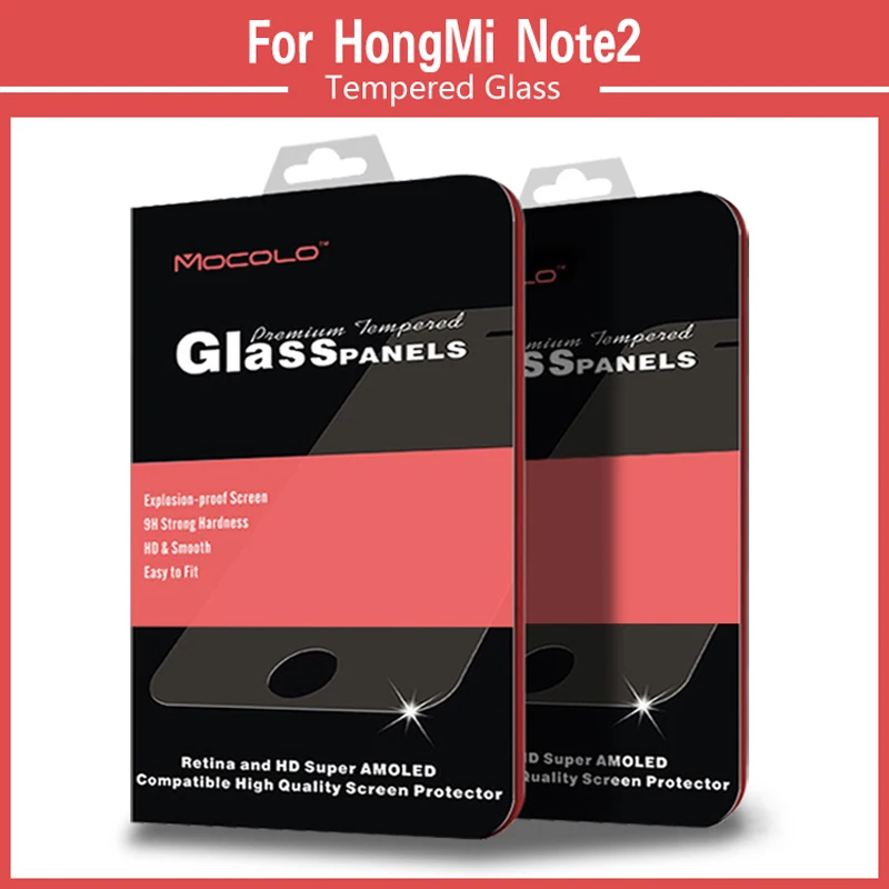 MOCOLO Xiaomi Hongmi Redmi Note 2 Premium Tempered Glass Screen Protector