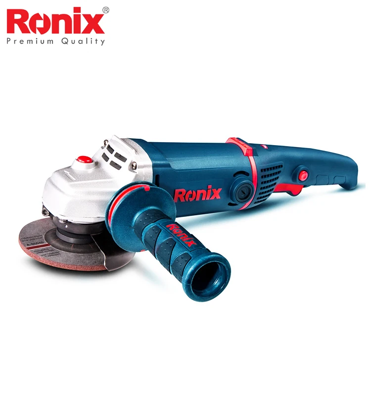 Ronix Новая Угловая шлифовальная машина 115 мм 1400 Вт 9000 об/мин Мини угловая высокой