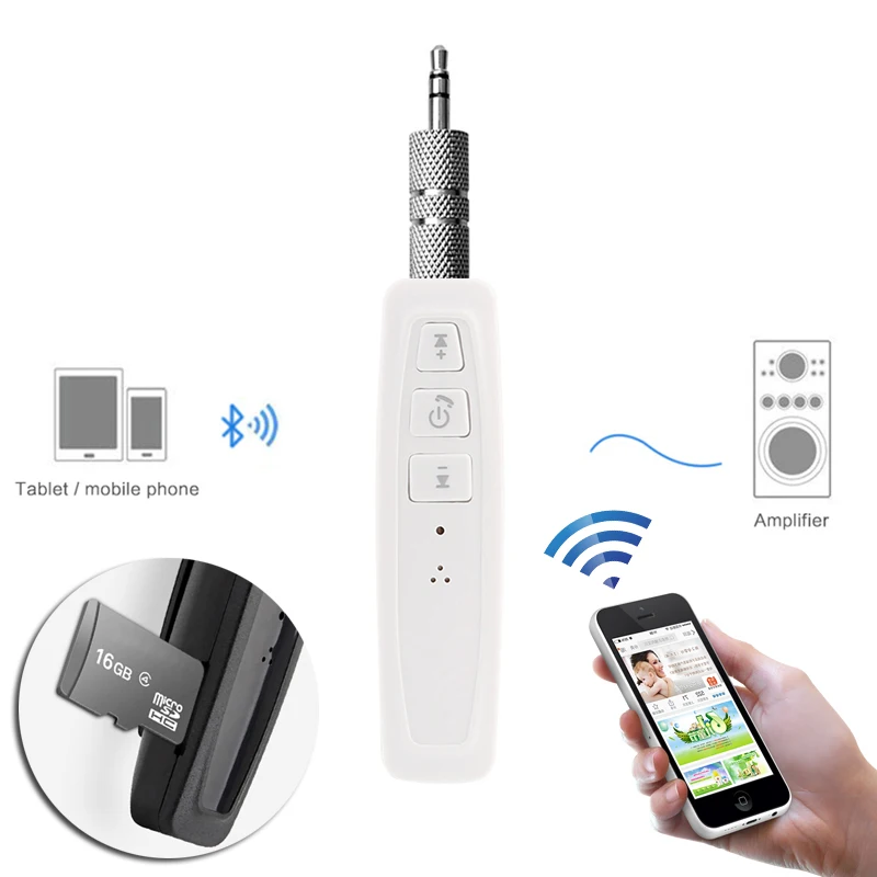 Беспроводной bluetooth приемник с разъемом 3 5 мм Bluetooth аудио музыкальный ресивер
