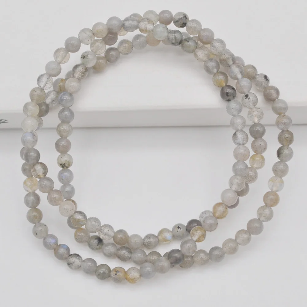 4 мм Лабрадорит/тигерглаз/Howlite/Гранат/Зеленый Малахит/женское ожерелье стрейч 22