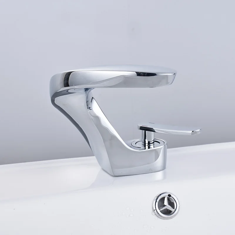 Бесплатная доставка смеситель для раковины в ванной комнате однорычажный