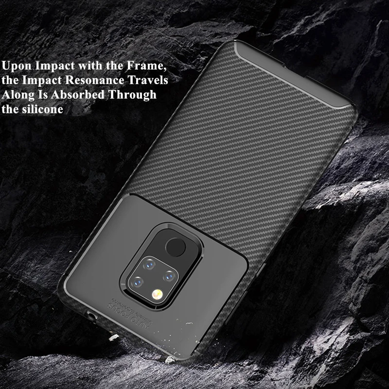 Mate20 армированный чехол из углеродного волокна для Huawei Mate 20 10 P20 P10 Pro Lite