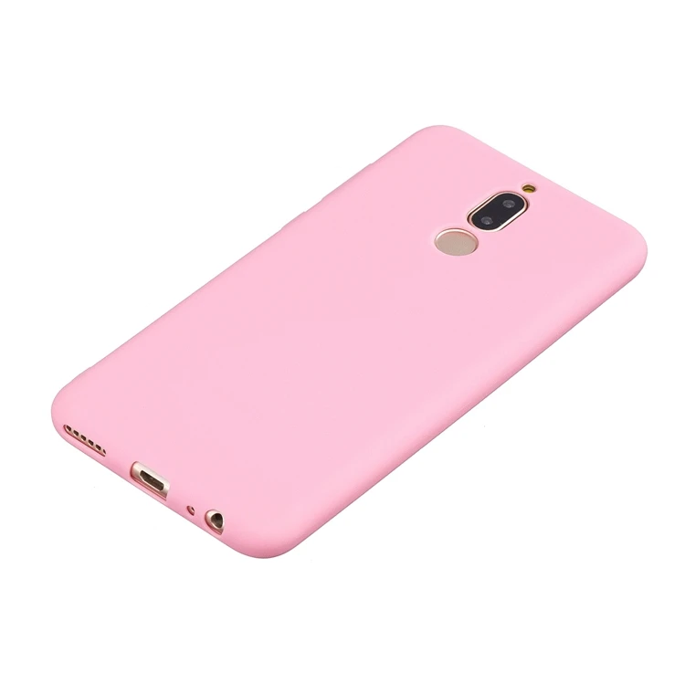 Для HUAWEI mate 10 Lite чехол mate 10 mate 10 Lite чехол Candy мягкая резиновая задняя крышка для Huawei mate 10 Lite чехол Huawei maimang 6
