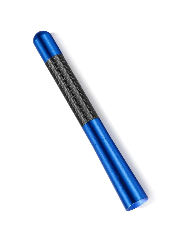 A-Blue Автомобильная углеродная черная крыша плавник акулы радио сигнальная антенна для Ford Focus MK2 MK3 MK4 kuga Escape Fiesta Ecosport Mondeo Fusion - Цвет: A-Blue