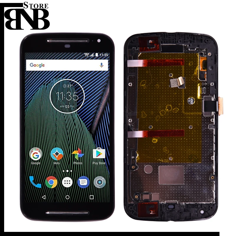 For Motorola MOTO G2 G+1 XT1063 XT1068 LCD Screen Display with Touch Digitizer Assembly frame Free shipping | Мобильные телефоны и