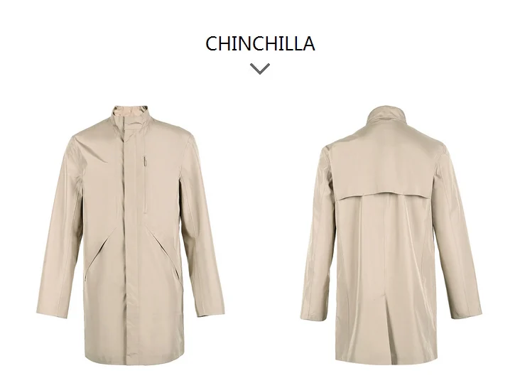 Мужская Весенняя ветровка средней длины с длинными рукавами S | 418321518