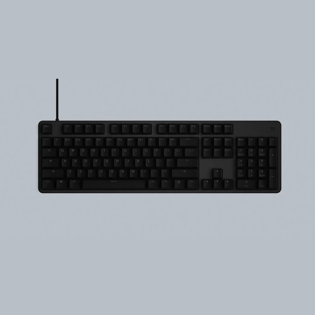 Xiaomi Проводная RGB игровая клавиатура 104Key полноразмерная Ergonimic механическая