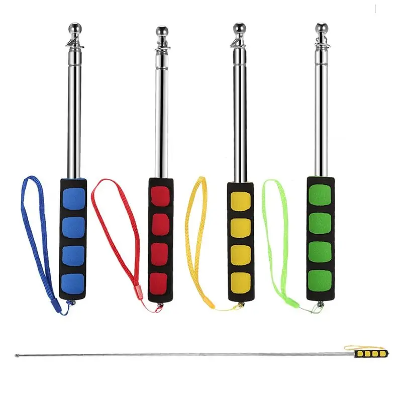 1 2 метров наружный флагшток из нержавеющей стали телескопический для