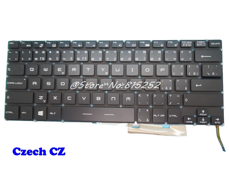 Клавиатура для ноутбука MSI GS40 HMB3709SMB41 S1N 2EUS2F1 O04 HMB3709SMA12 2ERU271 HMB3709SMA05 2EFR291 французский
