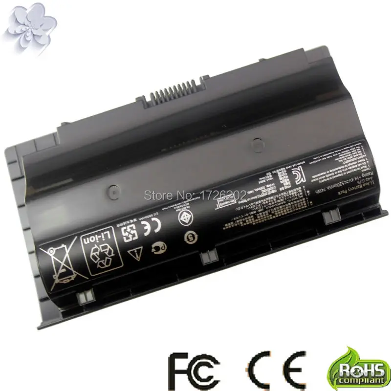 Аккумулятор для ноутбука ASUS G75VW G75 G75VX G75V 3D A42 G75VM DS73 FS71 FS72|laptop battery hp pavilion dv5|battery