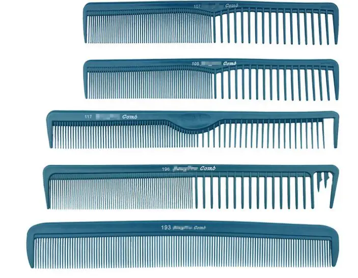 

3pcs Pro Hairdresser Blue Color Heat Resistant Hair Cutting In 11 Designs