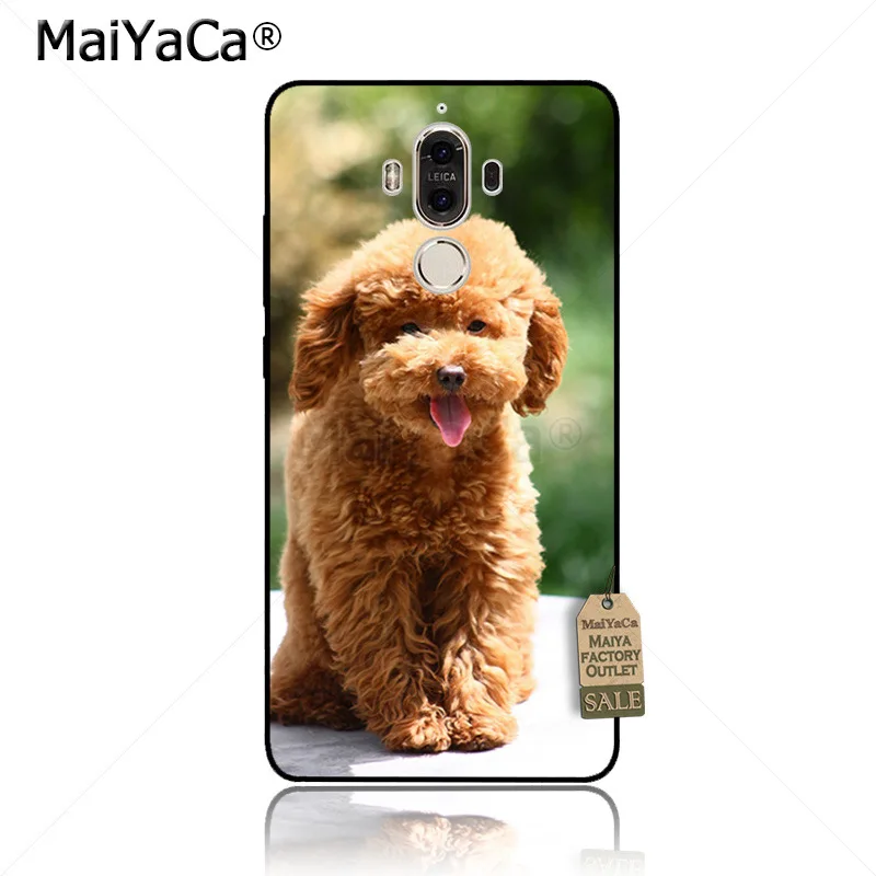 MaiYaCa игрушка пудл собака DIY Окрашенные красивые аксессуары для телефона чехол Huawei