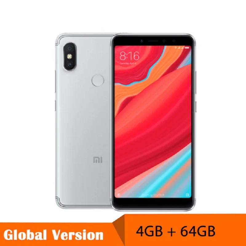 Глобальная версия Xiaomi Redmi S2 4 Гб 64 мобильный телефон 5 99 &quot18:9 полный Экран Snapdragon 625