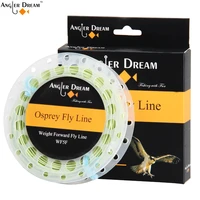 wf 1 2 3 4 5 6 7 8 9 wt fly fishing 2 welded loop weight forward floating orange yellow green pink blue fly lines with spool