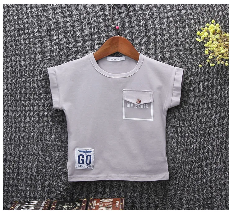 Summer baby Sets Boys Cotton T-shirts+denim Short Pants kids Clothing Suits roupas de bebe | Детская одежда и обувь