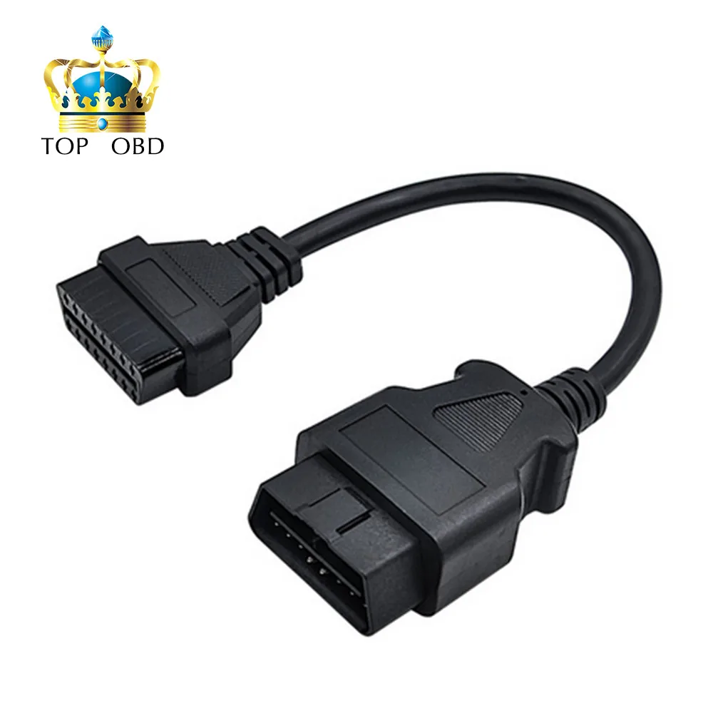 16 контактный штекер для контактного разъема OBD2/OBDII|Кабели и коннекторы