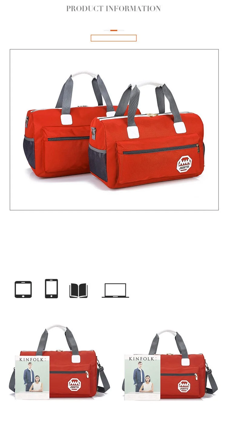 Для женщин Дорожные сумки Йога спортивная сумка для Фитнес Сумки Tote Водонепроницаемый плечо Оксфорд Кроссбоди мешок Для женщин SAC de Спорт