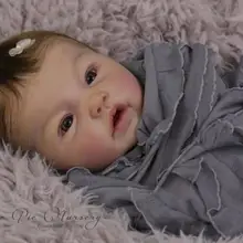 20 дюймов Реалистичная кукла Reborn набор Мягкий сенсорный