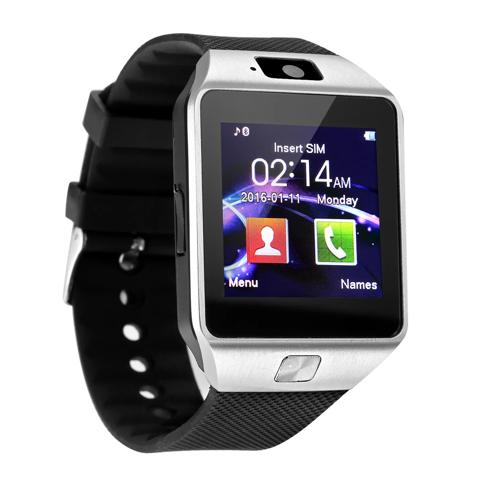 Smartwatch Новая мода DZ09 Смарт часы с Камера слот sim карты Шагомер трекер сна Anti