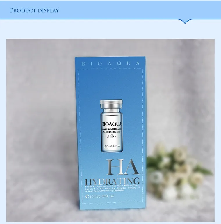 Увлажняющая лифтинг-сыворотка BIOAQUA, уход за лицом, жидкая эссенция гиалуроновой кислоты, отбеливание кожи, против морщин, уход за кожей, 10 мл