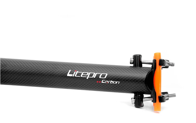 Litepro Birdy 34 9 мм углеродный Подседельный штырь BMX велосипедный ультралегкий