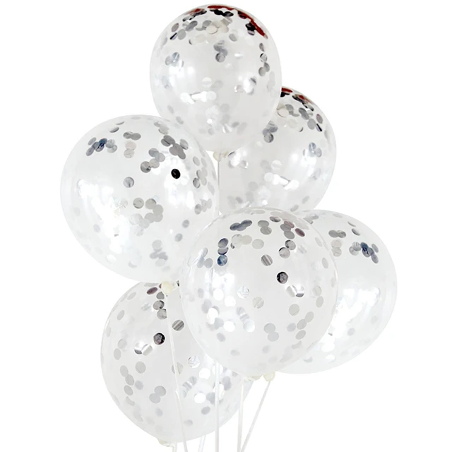 10pcs Silver Confeti 32 дюйма Радуга Количество воздушных шаров с золотой короной Единорог вечерние Фольга воздушный шар для Бэйби Шауэр 1st День рождения украшения детей Globos - Цвет: 10pcs Silver Confeti
