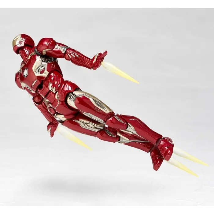 Disney Marvel Мстители 17 см Железный человек MK45 фигурку модель осанки коллекция