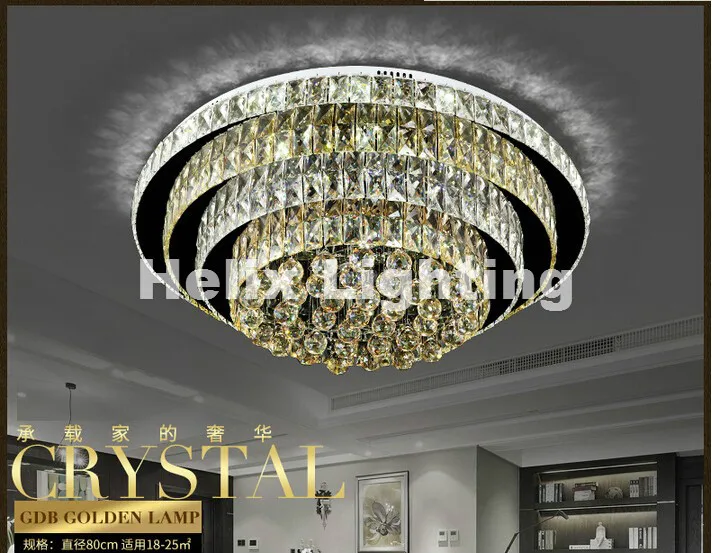 Современное новое поступление Хрустальный потолочный светильник современный