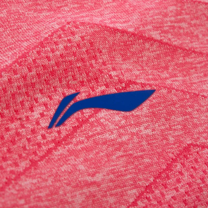 Женская футболка Li Ning из моно пряжи для бадминтона дышащая фитнеса и