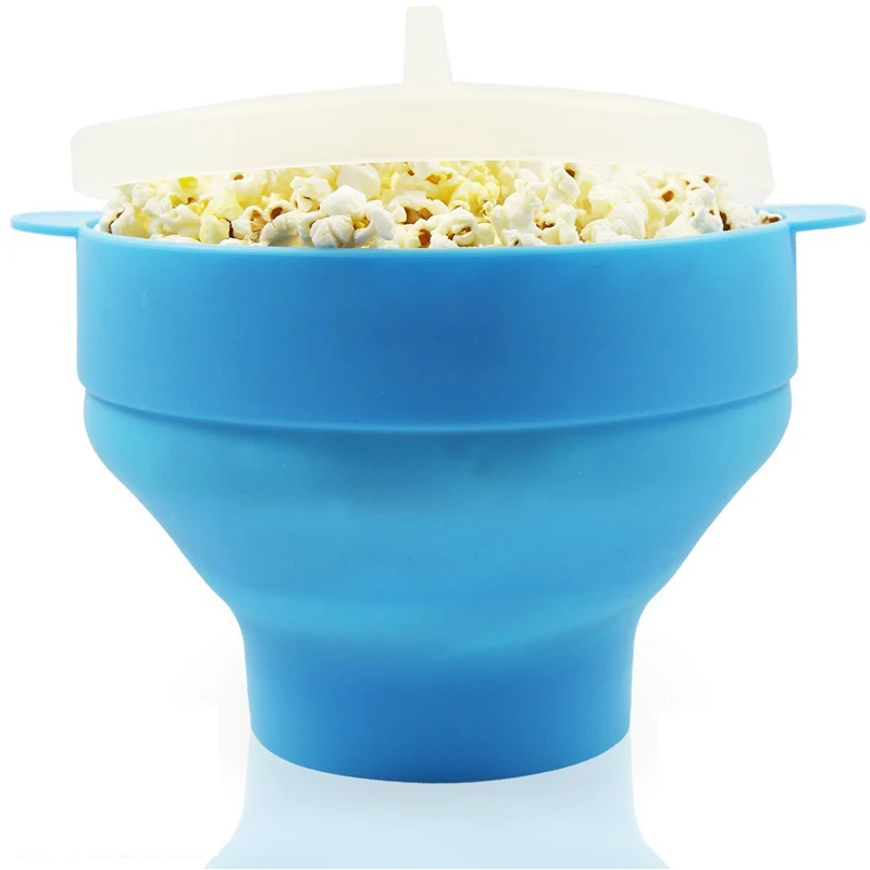 Здоровое без масла попкорн производитель Pops 14 чашек за 3 минуты тихий