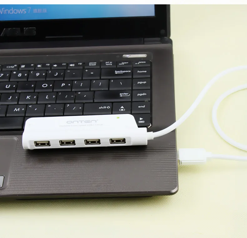 Высокоскоростной Портативный 4-портовый USB-концентратор 3 0 с индикасветильник